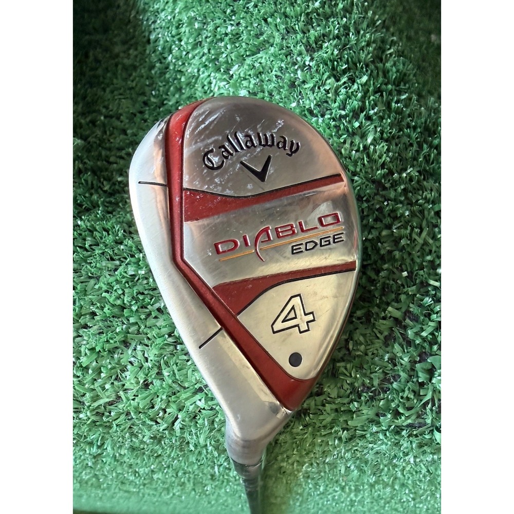 Callaway Diablo Edge 24* 4 Hybrid 55g Graphite A Flex Shaft 55g Left Handed